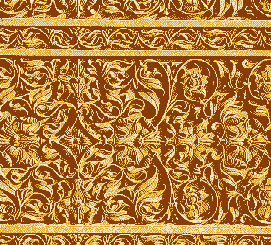 Many motifs in Hindu temples and Palaces display a mix of floral and Geometric patterns. 